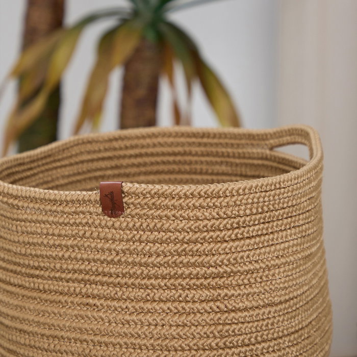 Aberto Design Cesta de Yute Coco24011 Marrón